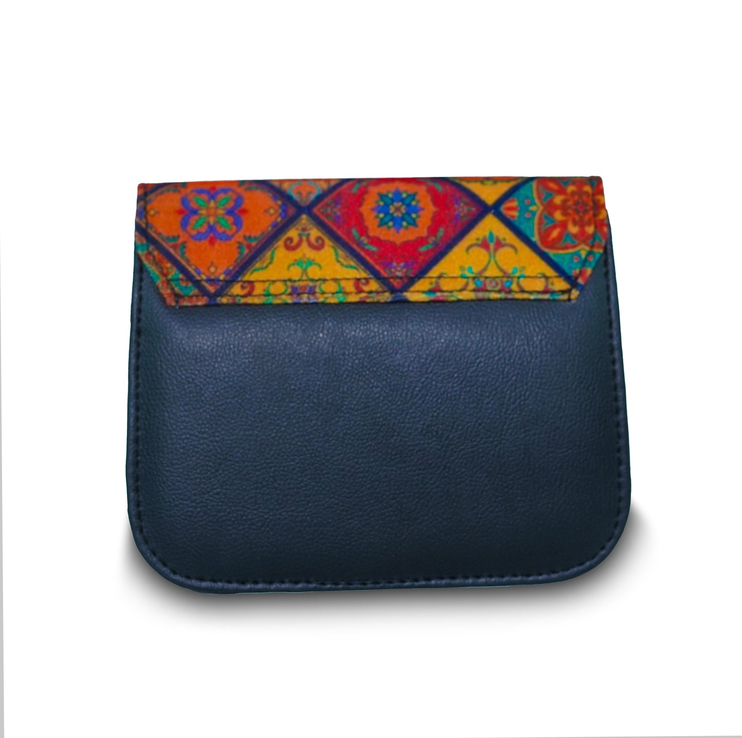 Vibrant Mosaic Clutch Bag