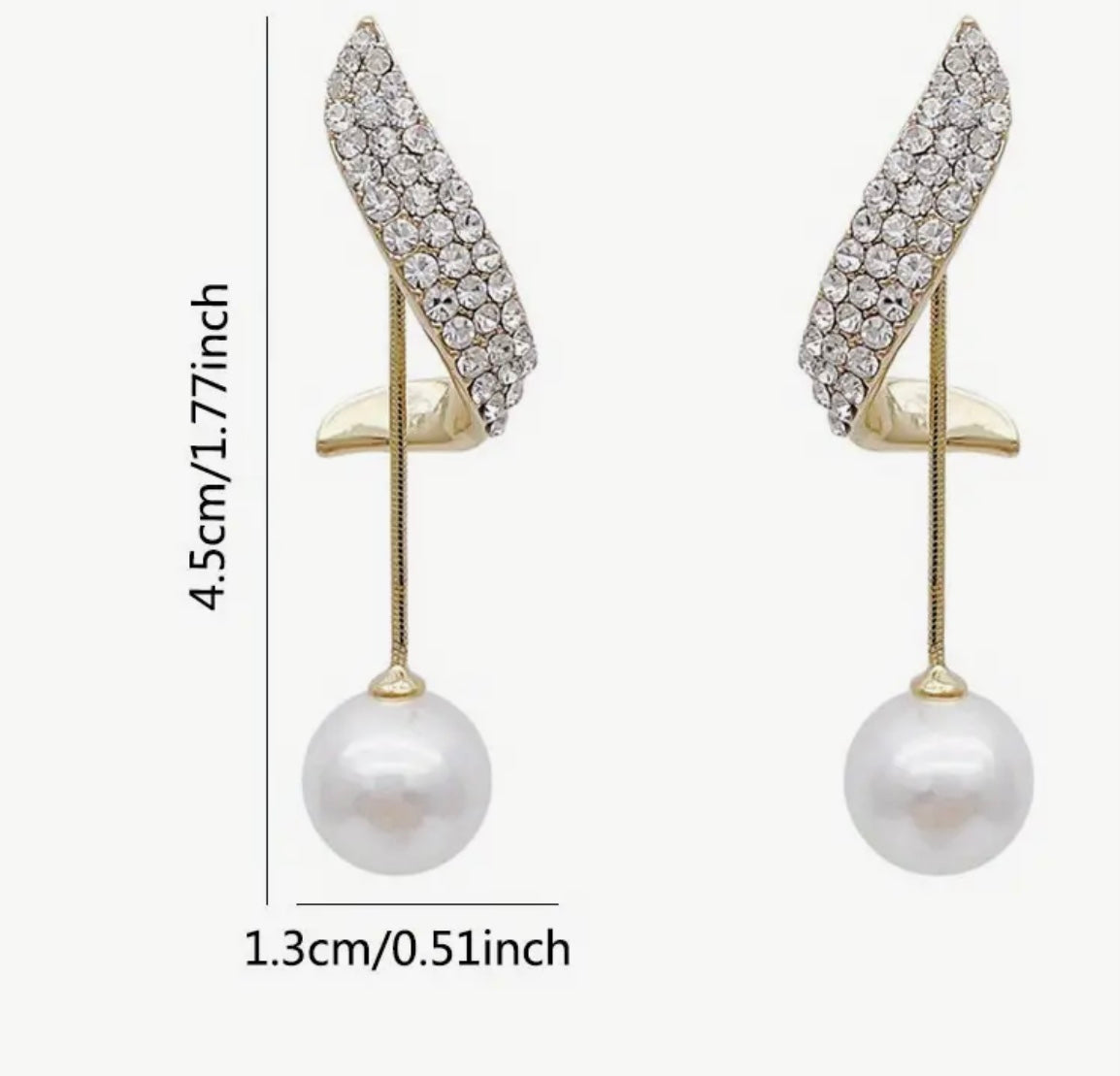 Celestial Pearl Cascade Earrings