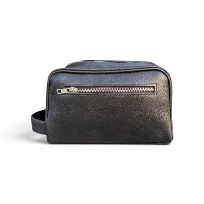 Handcrafted Cowhide Leather Toiletry Bag
