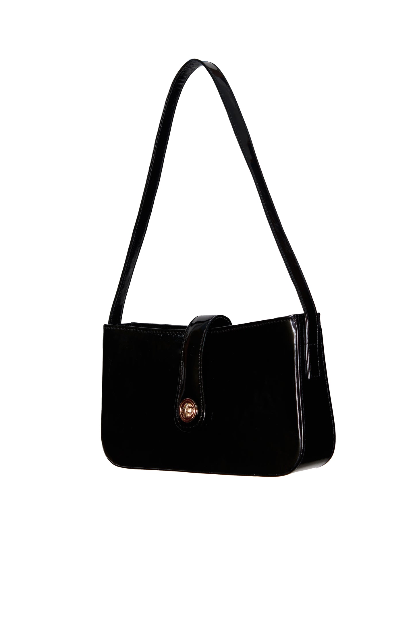 Classic Patent Shoulder Bag