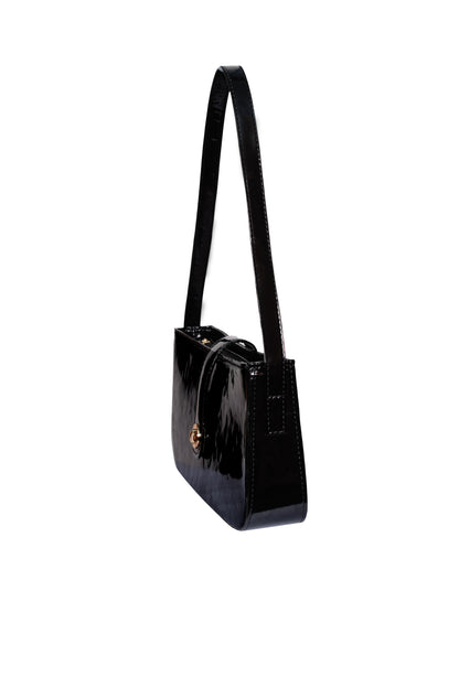 Classic Patent Shoulder Bag