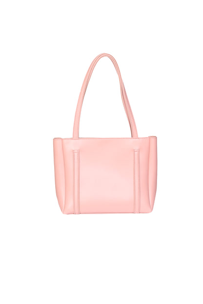 Blush Pink Tote with Inner Pouch