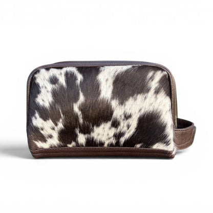 Handcrafted Cowhide Leather Toiletry Bag
