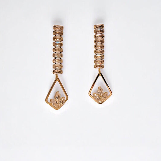 Elegant Geometric Drop Earrings