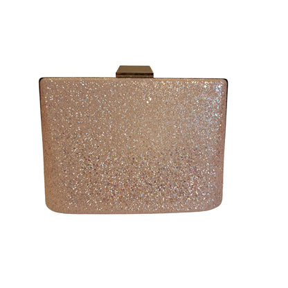 Elegant Gold Glitter Clutch