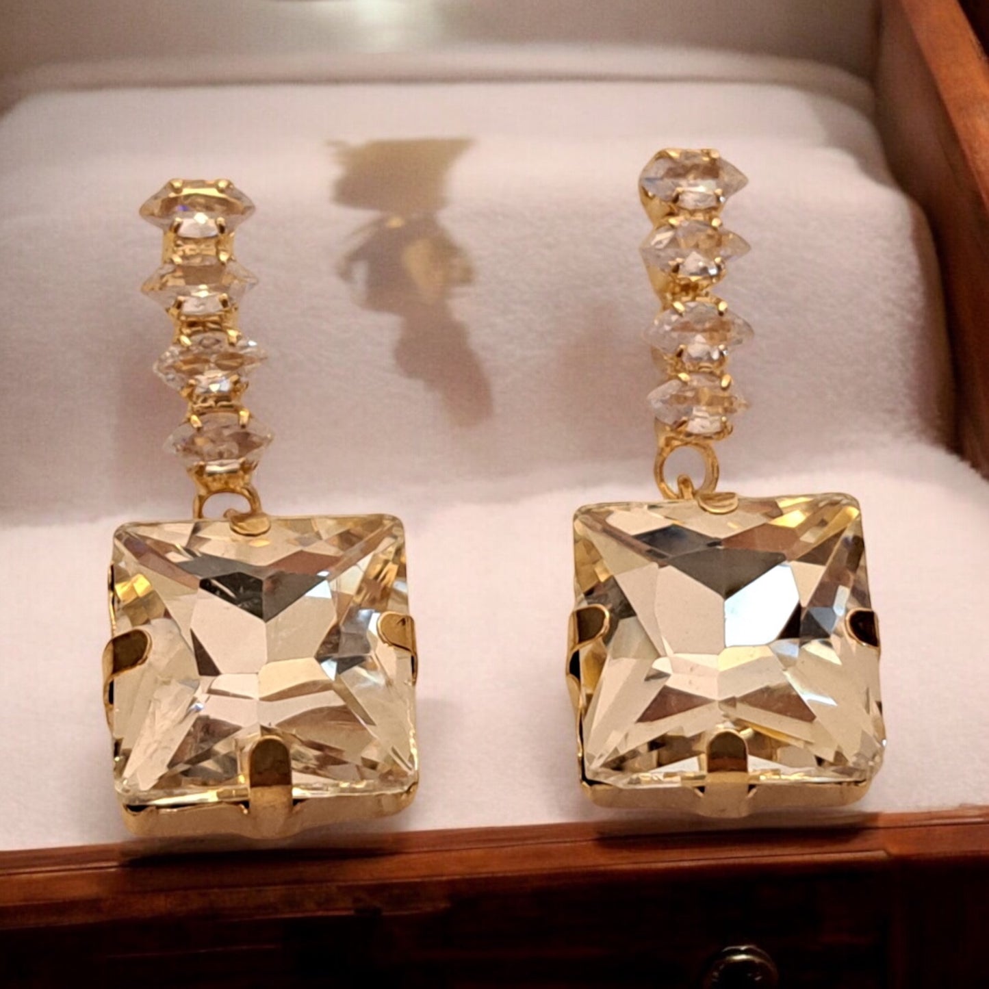 Crystal Drop Earrings