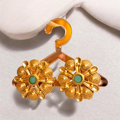 Golden Bloom Earrings