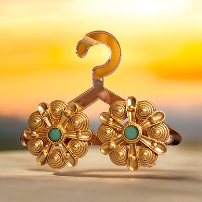 Golden Bloom Earrings